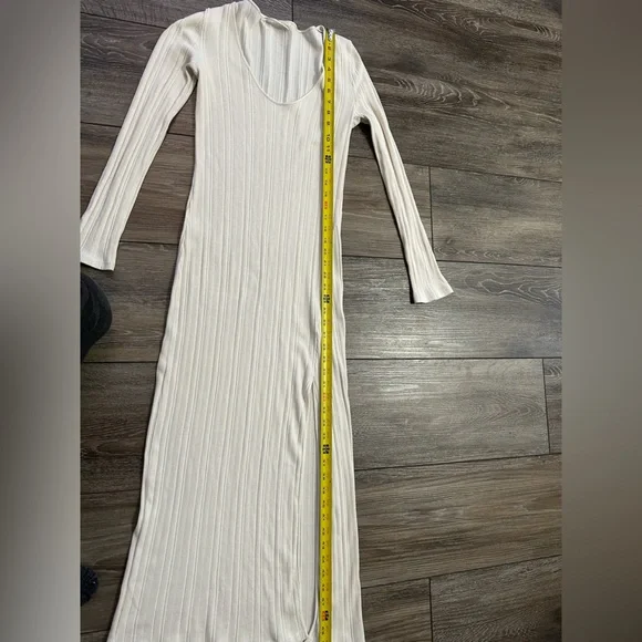 OAK + FORT/ High Front Slid Midi dress/ woman’s size M - Picture 11 of 13